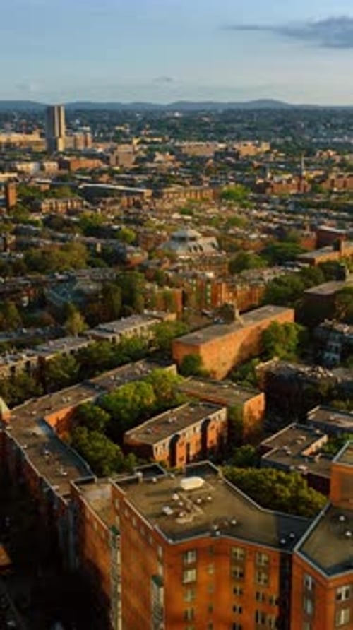 Cityscape of Boston, Massachusetts, USA on sunny daytime.