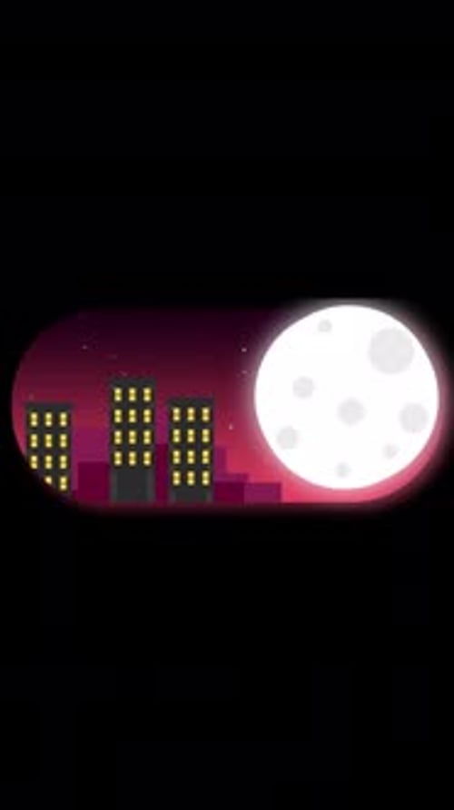 Day And Night Control Switch Loop On Alpha Channel Vertical