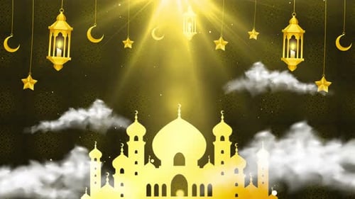 Eid Mubarak Background | 4K