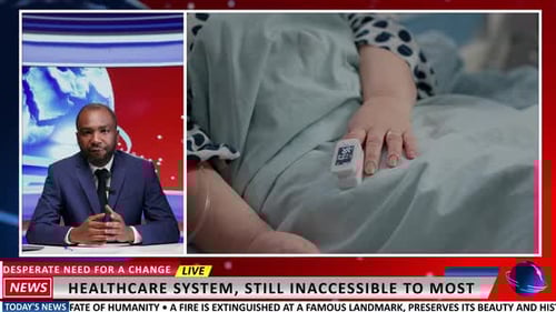 News Broadcast About the Healthcare System