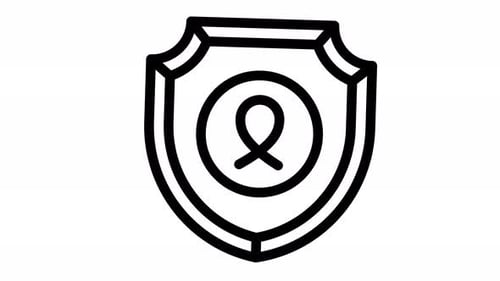 insurance line icon animation