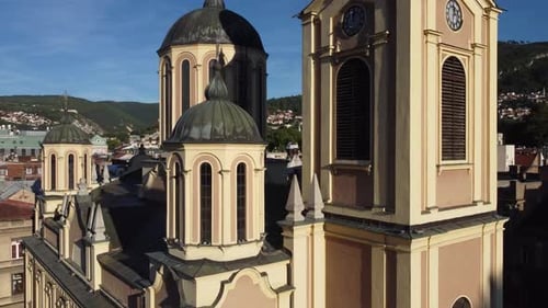 Serbian Orthodox Cathedral In Sarajevo
