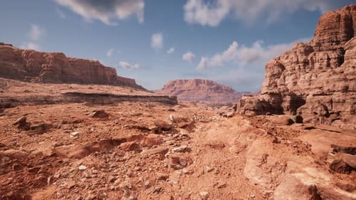 Grand Canyon in Arizona at Sunny Day