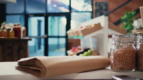 Eco Friendly Grocery Store Selling Organic Locally Grown Produce