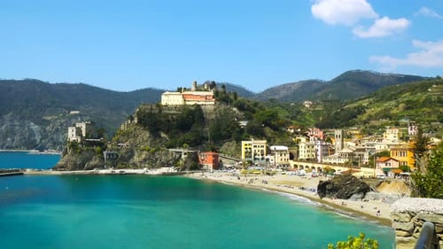 Monterosso Town in the Cinque Terre, Liguria, Italy