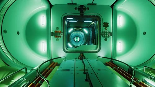 View From Cockpit International Space Station