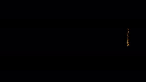 Ignite Collection: Small fire waves being released into the atmosphere from bottom center on dark ba