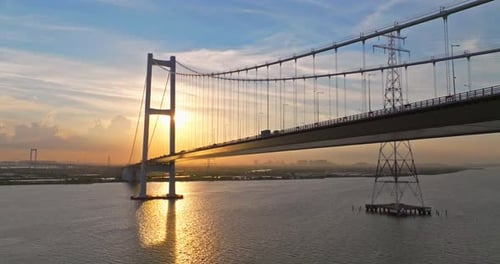 Aerial photo of the bridge 00088