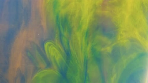 Abstract Background with Swirling Colors