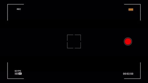 Rec Screen Overlay Animation