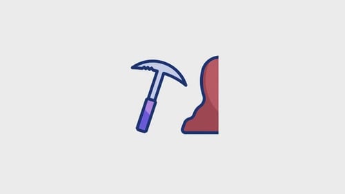 Pickaxe Animated Icon