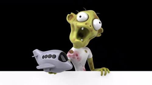Fun zombie - 3D Animation