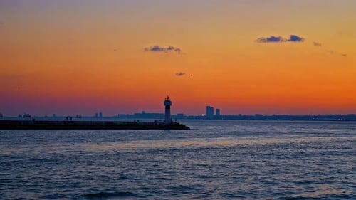 Sunset in Istanbul