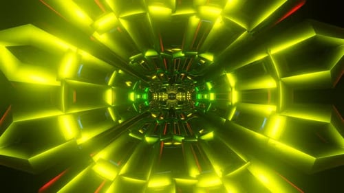 Enchanting VJ Loop Dynamic Neon Backdrop Flashing in a Hypnotic Rhythm