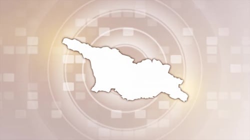 Animierte Karte von Georgia