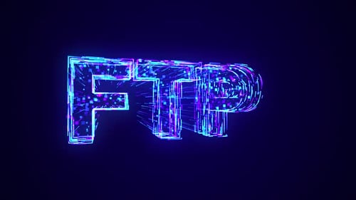 Texte FTP en cours de construction à l'aide de lignes