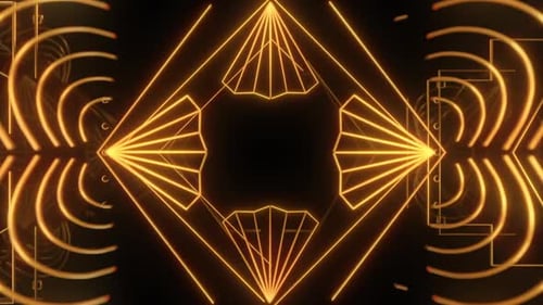 Fundo dourado Art Déco