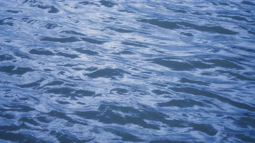 Blue river water surface