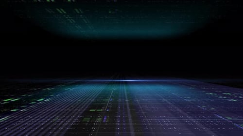 Fluxo de linhas binárias a partir do loop 4K das profundezas