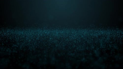 Abstract Digital Particles Logo Reveal Animation