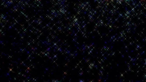 Colorful Sparkling Glittering Particles Abstract Background Loop