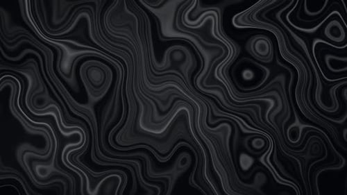 Abstract Dark Fluid Wavy Lines Seamless Loop Background Animation