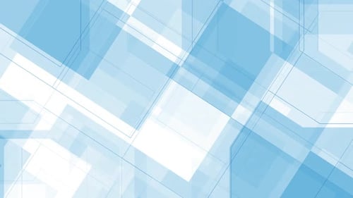 Abstract Blue Geometric Shapes Background