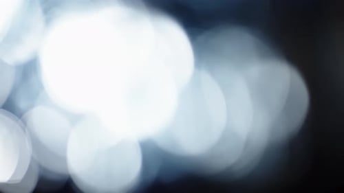 Glimmering Blurred Lights in the Dark