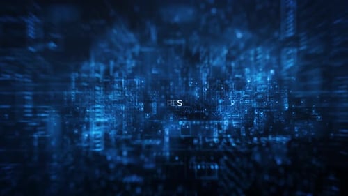 Digital Data Screen Words Apps