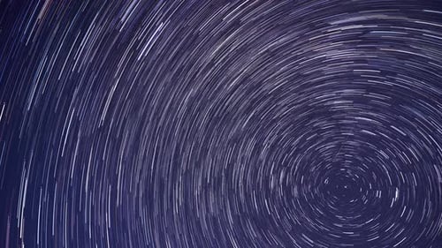 Startrails In Dark Sky Zeitraffer Astrofotografie Zeitraffer
