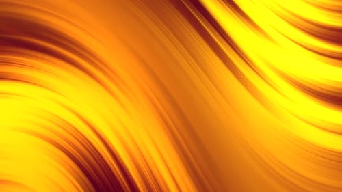 Abstract golden flowing background
