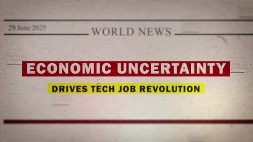 Dynamic Newspaper Headline Text for World News