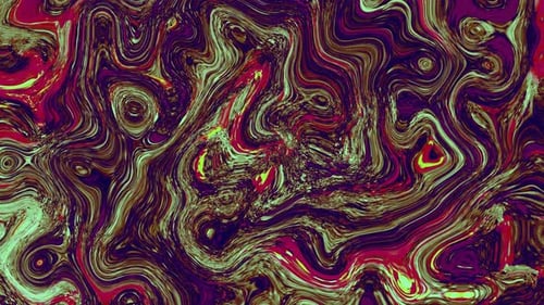 abstract vivid colorful wavy pattern liquid on smoke flow motion background .417