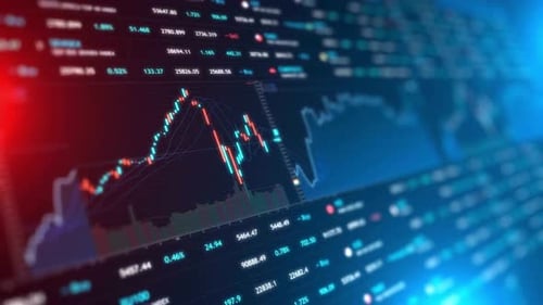 Stock Market, Trading Chart, Investing, Finance