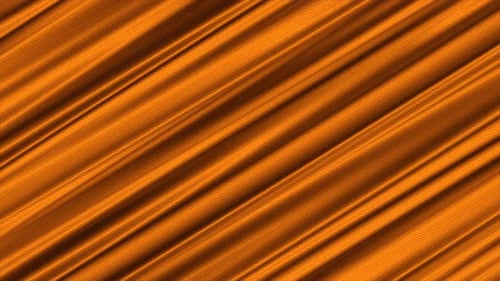 Orange Luxurious Fabric Wave Background Loop