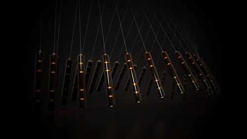Pendules cylindriques imbriqués