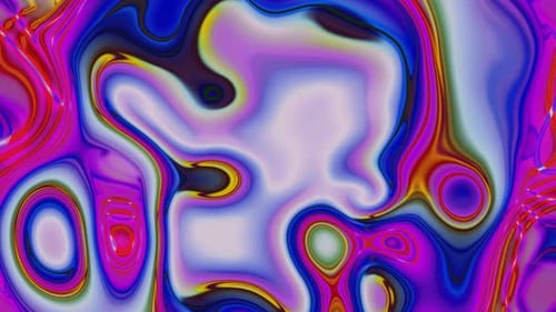 Abstract Liquid Gradient Flowing Background Loop