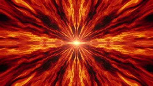 Burning Fire Energy Background Loop