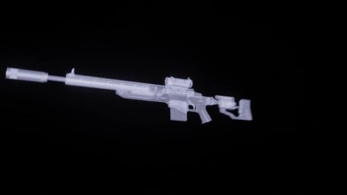 Waffen-Hologramm