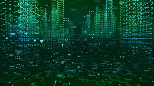 Digital city. Modern urban technologies.