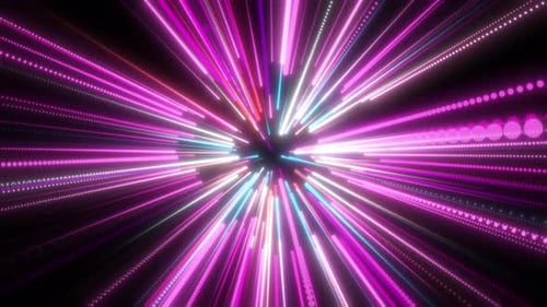 Abstract Pink Particle Lights Sphere Disco Ball Looped Background Vj Loop Backdrop 4k Resolution