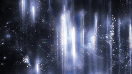 Blur Light O Glitter Aura Particles Loop