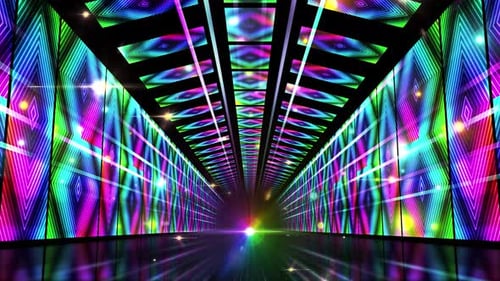 Neon Led Corridor