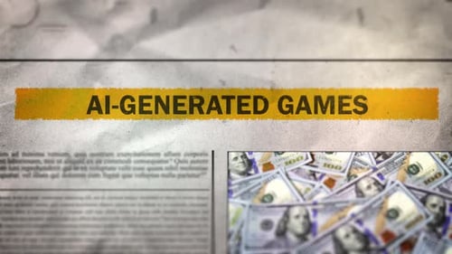 Títulos de titulares de periódicos de juegos generados por IA