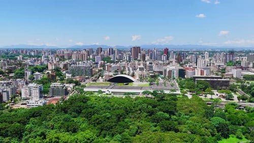 Curitiba Dynamic City Horizon Curitiba Skyline Curitiba