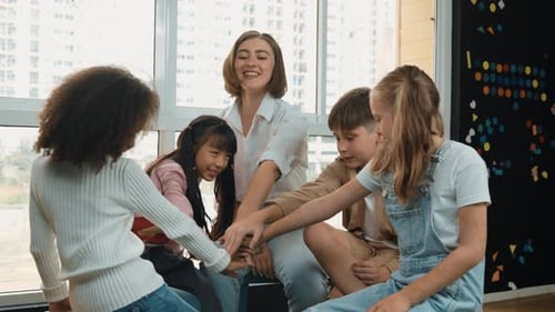 Teacher and Children Bonding in Classroom Setting