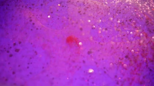 Abstract Fluid Glitter Background with Shimmering Particles