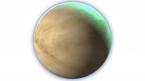 Planet der Venusatmosphäre. Vd 1069