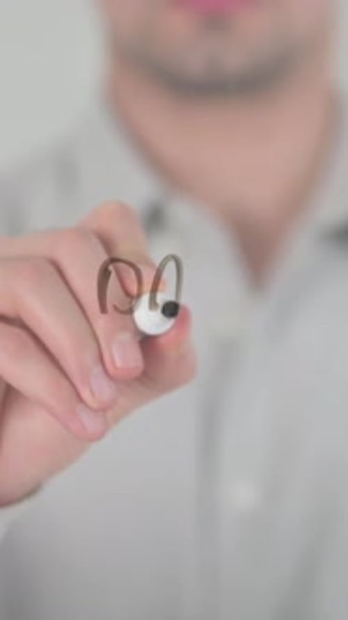 Writing Data Storage on Clear Surface with Marker