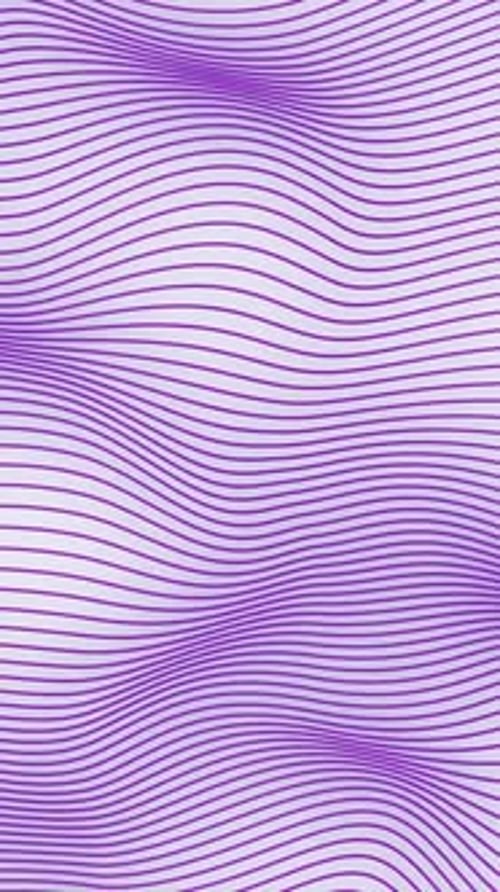 Abstract Purple Wavy Lines Fluid Motion Background